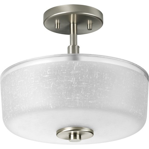 Progress Lighting P2851 Alexa 2 Light Semi Flush Mount Ceiling