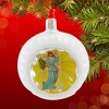 Inge Glas 3.5 Inch Heavenly Reflector Angel Christmas Tree Ornaments - 2 of 3