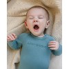 MiniMoi Baby and Toddler "Sweet Dreams" Cotton Rich Fleece Hidden Zipper Footie - 2 of 3
