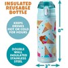 Bentology Stainless Steel 13 oz Insulated Water Bottle (Ice Cream) - Easy to Use for Kids- Reusable Spill Proof BPA-Free, Fits in Most Lunch Boxes - 2 of 4
