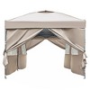 YOOCOZZ 10x20 Oxford Fabric Heavy-Duty Pop-Up Canopy with Sidewalls for Outdoor Events - 4 of 4