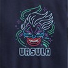 Boys' - Disney Villains - Neon Ursula Graphic Long Sleeve Fleece Sweatshirt - 2 of 4