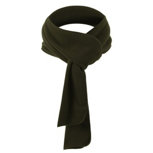 Anna-Kaci Winter Scarf Fleece Neck Warmer Solid Soft Windproof Lightweight Cold Weather Outdoor Gear for Women and Men - 1 of 4