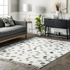 Nuloom Rudy Polka Dot 5x8 Indoor Area Rug for Living Room Bedroom Dining Room Kitchen, Beige/Ivory - 2 of 4