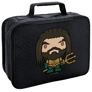 Aquaman Movie Cute Chibi Character Insulated Soft Sided Lunch Box - 1 of 4