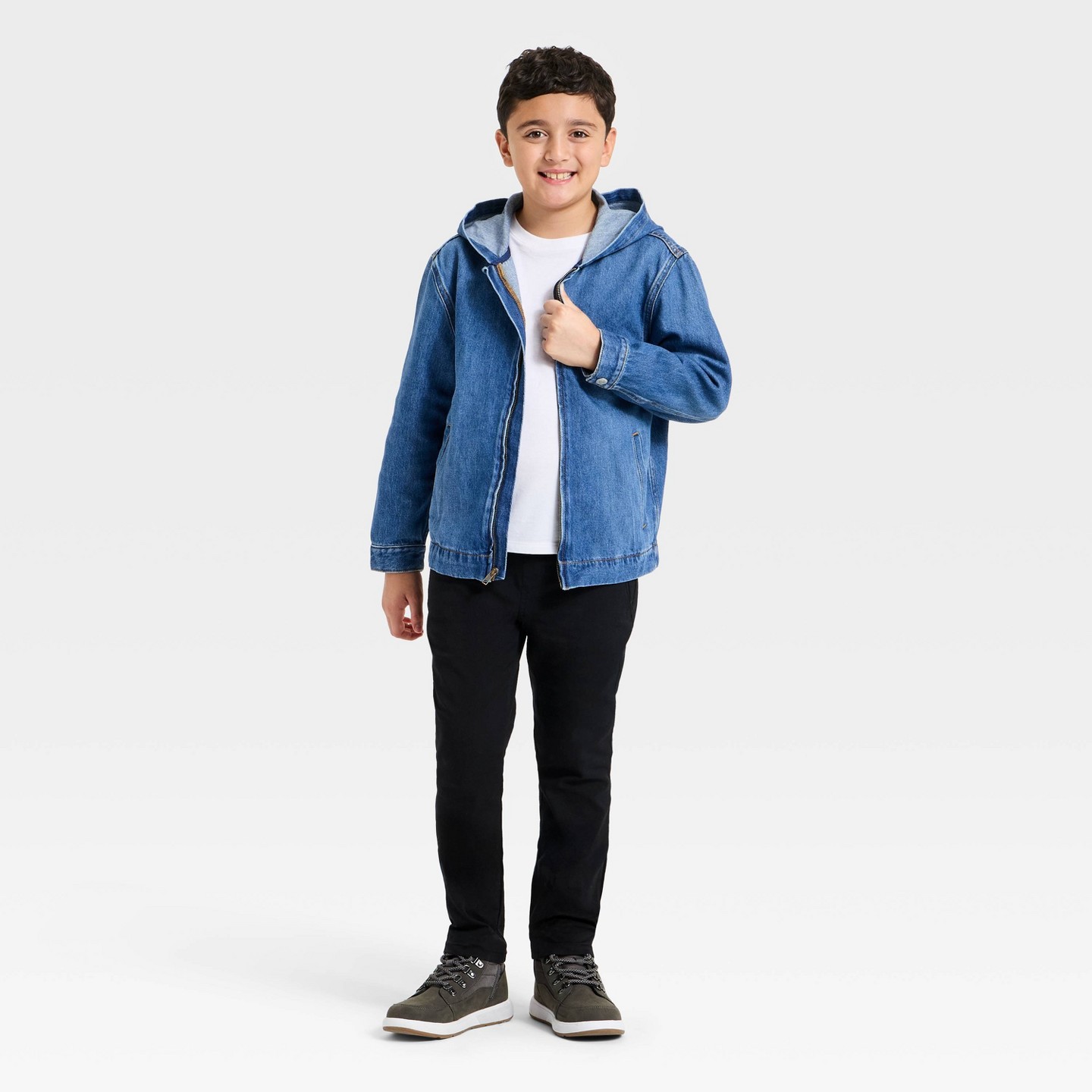 Куртка Cat & Jack Jeans Jacket для мальчиков — фото 3
