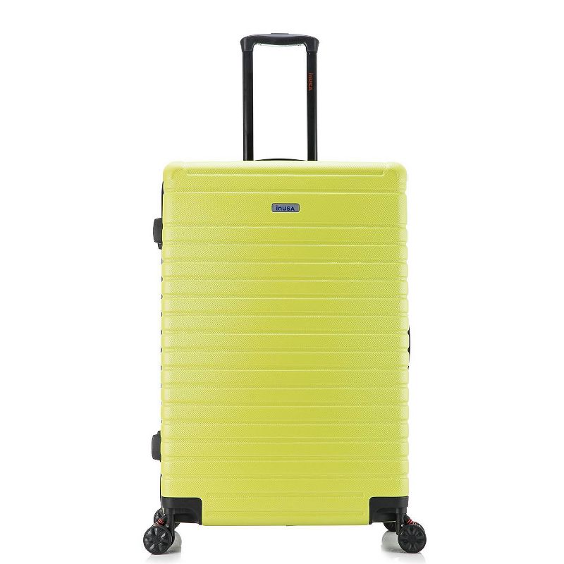InUSA Deep Lightweight Hardside Large Checked Spinner Suitcase, 3 of 17