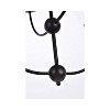 Elegant Lighting Lennon 31.5 inch pendant in black with clear shade - 4 of 4