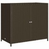 Garden Storage Cabinet PE Rattan Medium Durable  vidaXL - 2 of 4