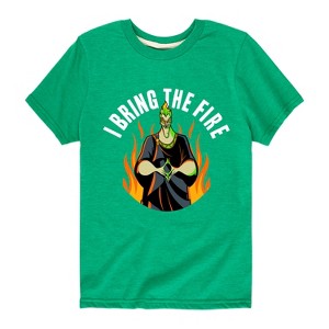 Boys' - Disney Villains - Hades I Bring The Fire Short Sleeve Graphic T-Shirt - 1 of 4