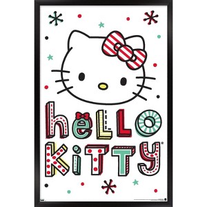 Trends International Hello Kitty: 17 Holiday - Cuteness Framed Wall Poster Prints - 1 of 4