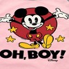 Girls' - Disney - Mickey Mouse Shirt Tail Raglan Graphic T-shirt - 2 of 3