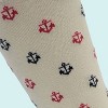 Anchor Pattern Socks (Men's Sizes Adult Large) from the Sock Panda - 3 of 3