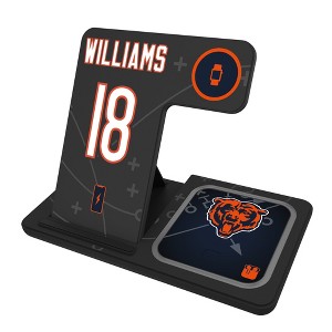NFL Chicago Bears Players Game Tactic 15-Watt 3 in 1 Charging Station - 1 of 4