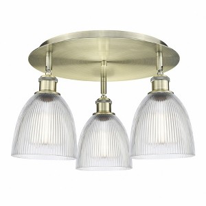 Castile - 3 Light Flush Mount In Industrial Style-9.5 Inches Tall and 17.75 Inches Wide - 1 of 1