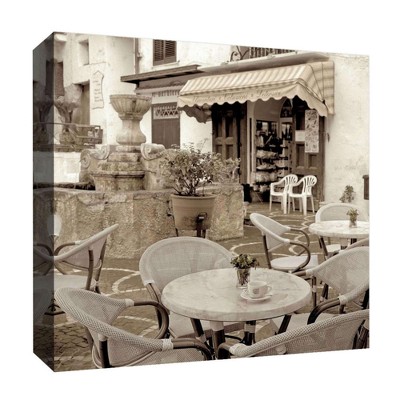 16" x 16" Fountain Coffee Decorative Wall Art - PTM Images