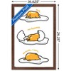 Trends International Gudetama - Not Listening Framed Wall Poster Prints - 3 of 4