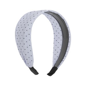 Unique Bargains Fresh Polka Dot Wide Headband 1 Pc - 1 of 4