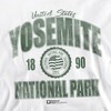Men's Yosemite National Park Established Date Crewneck Sweatshirt - 2 of 4