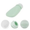 Unique Bargains Squeezable Silicone Pump Bottle for Travel Camping Outdoors 1 Pc - 3 of 4