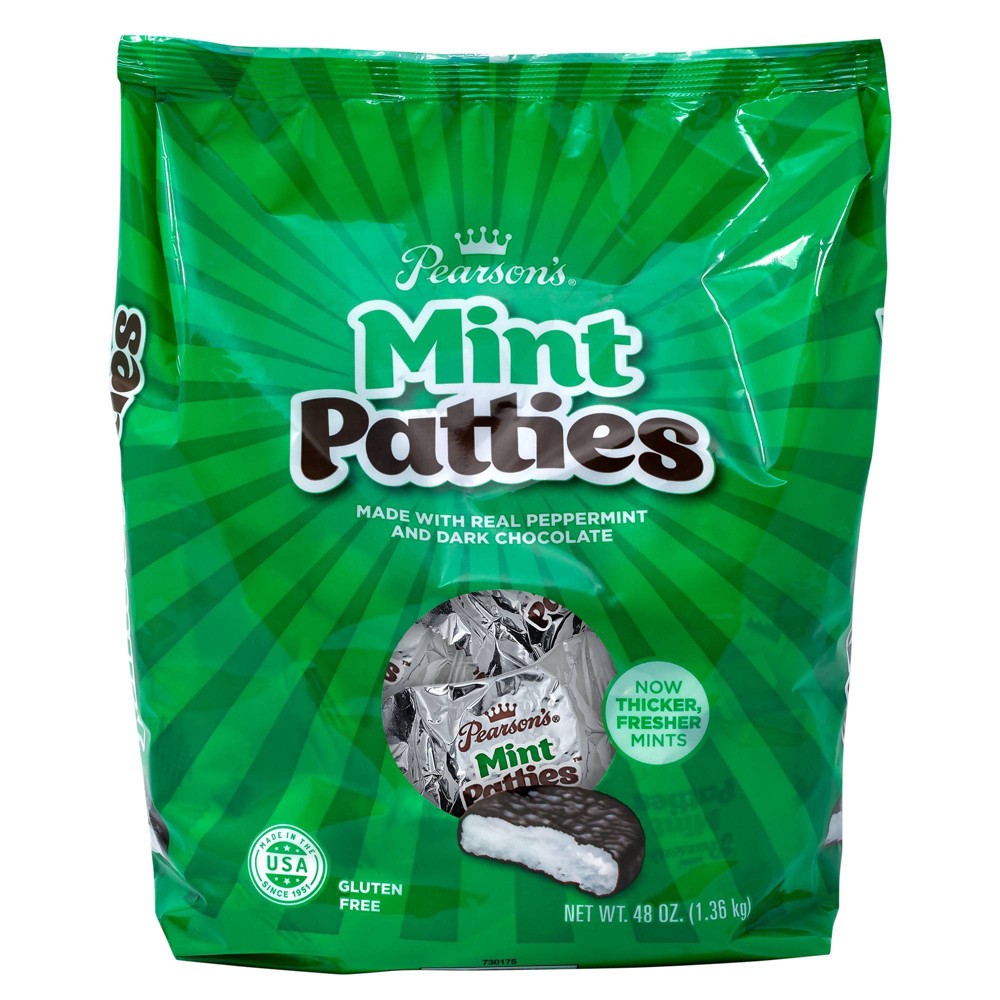 UPC 077290102608 product image for Pearson's Mint Patties - 48oz/175ct | upcitemdb.com