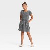 Girls' Short Sleeve Dress - Cat & Jack™ - 3 of 3