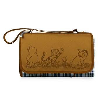 Picnic Time Winnie the Pooh Outdoor Picnic Blanket Tote - Beige