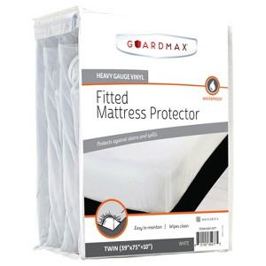 Guardmax Heavy Gauge Vinyl Fitted Mattress Protector - 1 of 4