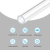 Unique Bargains Lamp Lantern Water Cooling System Acrylic Round Pipe Clear 18" - 3 of 4