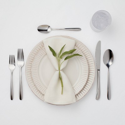 20pc Kayden Flatware Set Silver - Threshold™