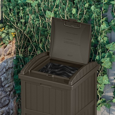 Trash Cans Recycling Bins, Small Outdoor Trash Barrels