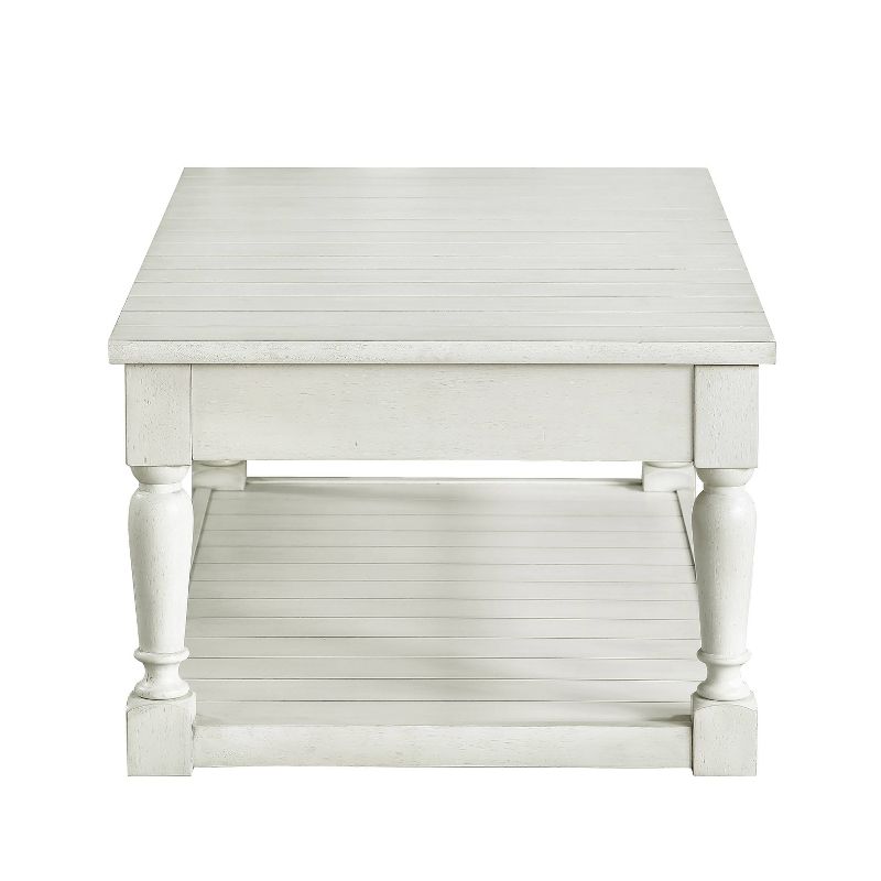 Hemingway Lift Top Coffee Table Alabaster - Steve Silver Co., 4 of 5