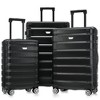 Hrinhom 3-Piece Luggage Set With Spinner Wheels,Lightweight Travel Bags (20"/24"/28") - 2 of 4