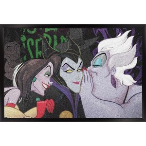 Trends International Disney Villains - Secrets Framed Wall Poster Prints - 1 of 4