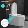 Vipbear Smart Toilet with Water Tank£¬UV Sterilization, Child Seat, Foam Shield,Multi-clean modes, safety & energy-saving - 2 of 4
