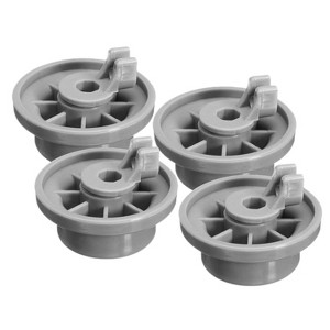 4 PCS Wheels for Bosch Siemens Neff 165314 Dishwasher Accessories(Light Grey) - 1 of 4