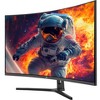 Z-EDGE 32" 240Hz Curved Gaming Monitor, Full HD(1920x1080) FreeSync, HDMI + DisplayPort, Support VESA Mount - 3 of 4