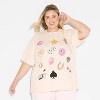 Women's Loose Fit Short Sleeve Crewneck Oversized Graphic T-Shirt - Wild Fable™ - 2 of 3