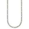 Chisel Stainless Steel Polished 4mm 20" Figaro Chain Necklace - 3 of 4