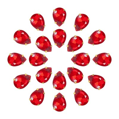bright red