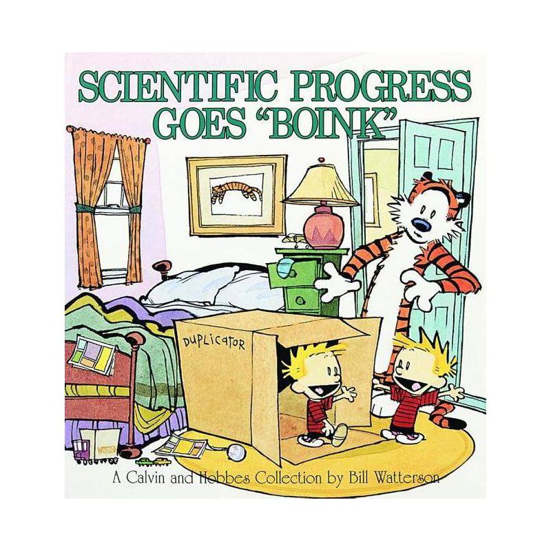 Scientific Progress Goes Boink - (Calvin and Hobbes) by  Bill Watterson (Paperback), 1 of 2