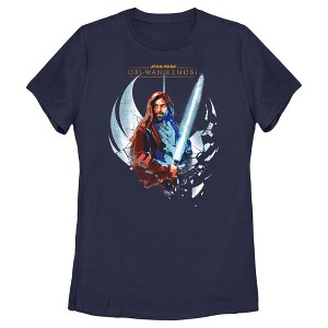 Women's Star Wars: Obi-Wan Kenobi Shattered Jedi Knight Kenobi T-Shirt - 1 of 4