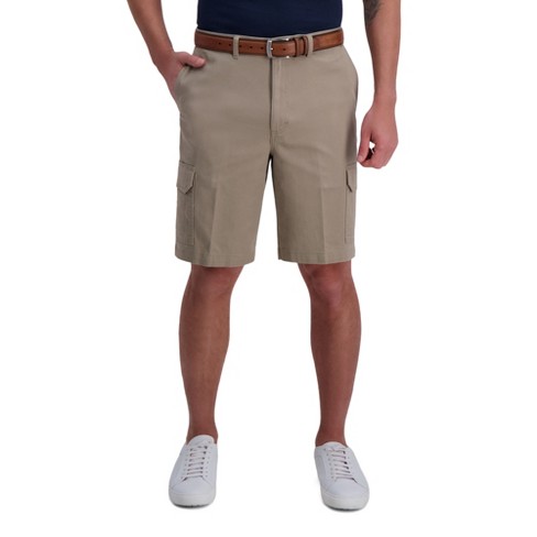 Dominant tactiek Toegangsprijs Haggar Men's Straight Fit Stretch Twill Cargo Short 44 X 10" - Khaki :  Target