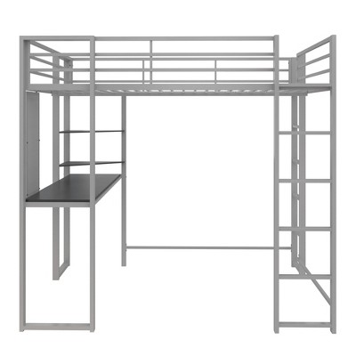 DHP Abode Metal Loft Bed