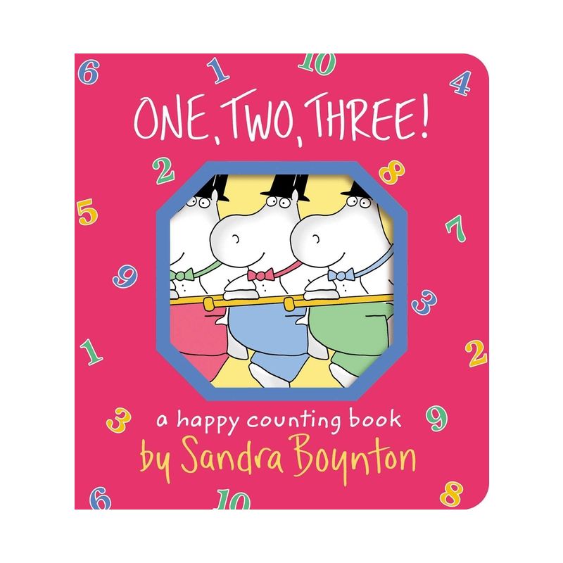 One, Two, Three! - (Boynton on Board) by  Sandra Boynton (Board Book), 1 of 2
