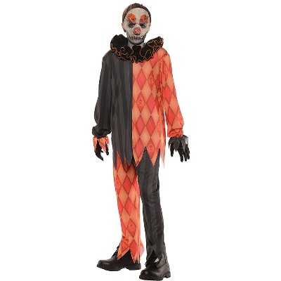 Underwraps Costumes Boys' Evil Clown Costume - Size 6-8 - Multicolored ...