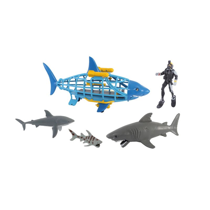 Animal Planet Shark Submarine Playset, 1 of 7