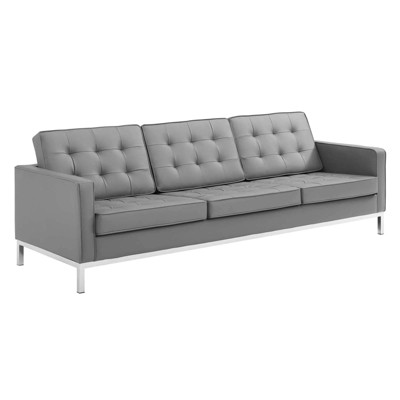 target leather couch