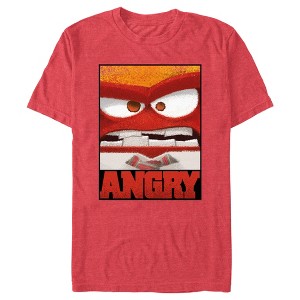 Men's Inside Out Angry Poster T-Shirt - 1 of 4