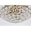 Elegant Lighting Savannah 5 - Light Flush Mount in  Brass - 4 of 4
